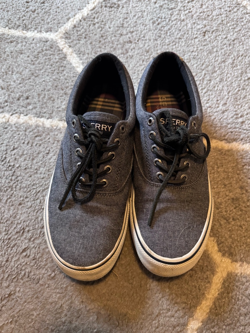 Men’s Gray Sperry Sneakers